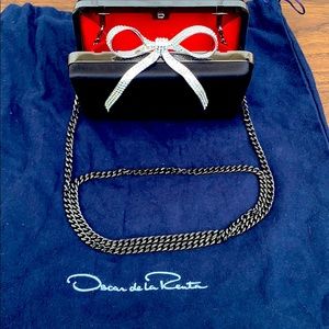 BRAND NEW OSCAR DE LA RENTA CROSSBODY BAG